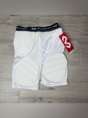 NWT McDavid Football Girdle M Rival 5 Pad Lacrosse Activewear Sport Protective